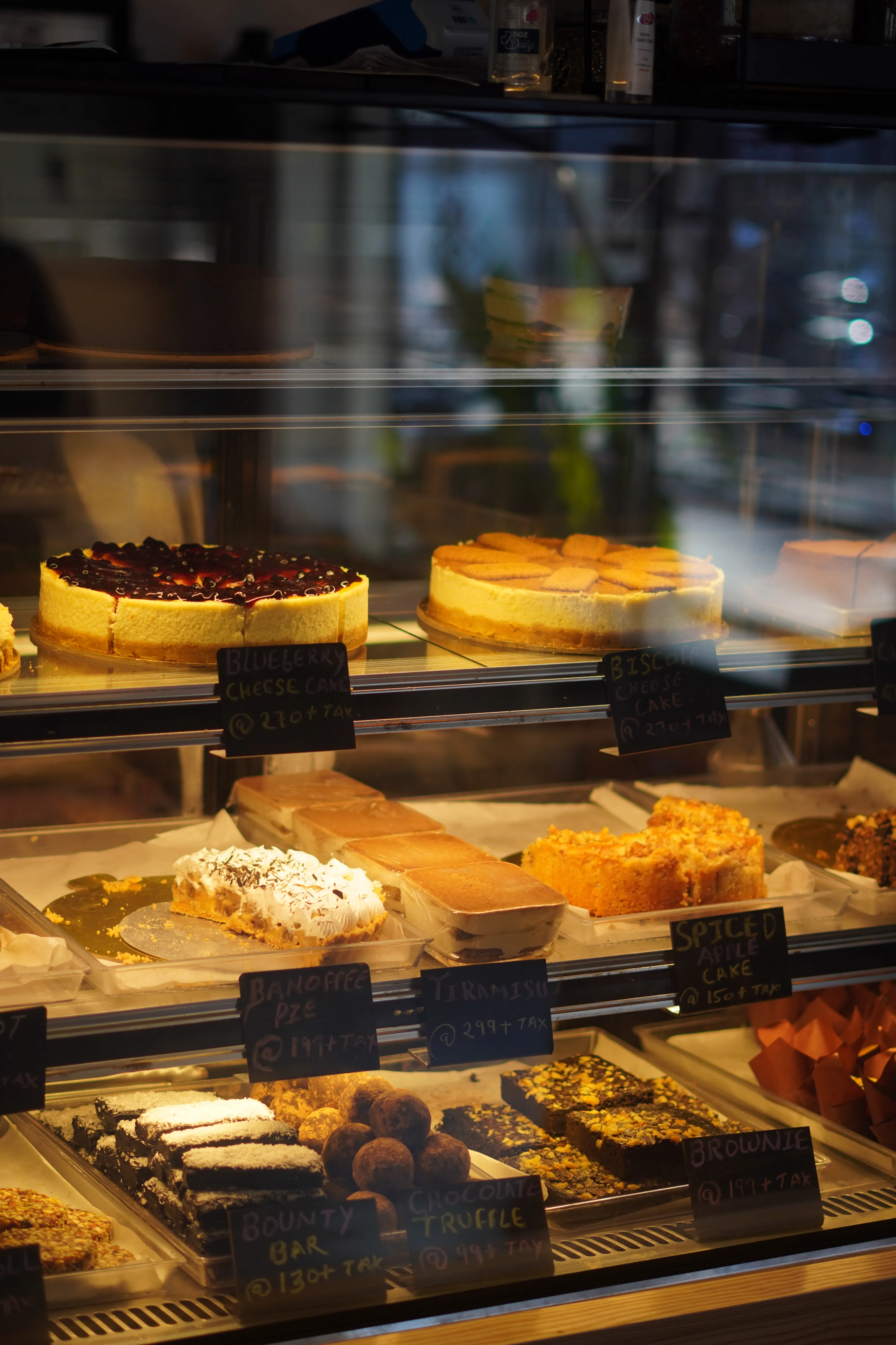 Homemade cakes desserts Ganga View Cafe